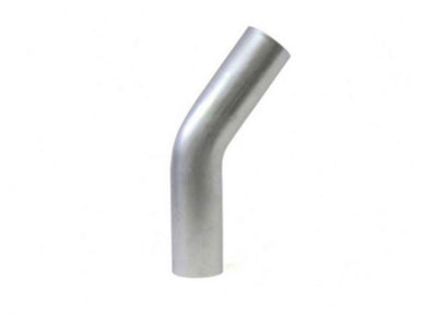 HPS Performance Products HPS 4" OD 35 Degree Bend 6061 Aluminum Elbow Pipe Tubing 16 Gauge w/ 5 1/2" CLR