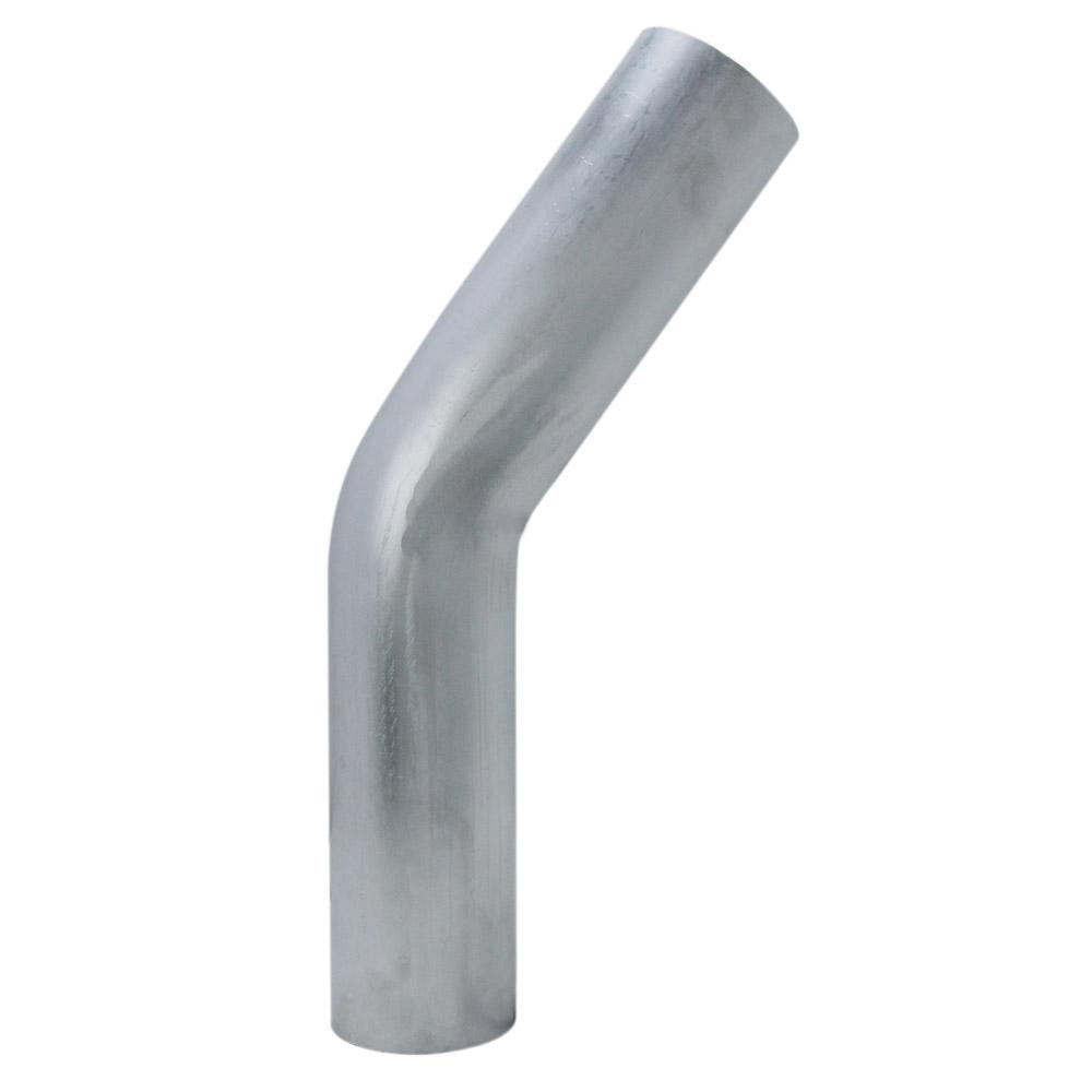 HPS Performance Products HPS 3-1/2" OD 35 Degree Bend 6061 Aluminum Elbow Pipe Tubing 16 Gauge w/ 3 1/2" CLR