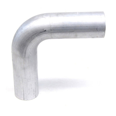 HPS Performance Products HPS 3" OD 90 Degree Bend 6061 Aluminum Elbow Pipe Tubing 16 Gauge, Mandrel Bent, Mill Finish