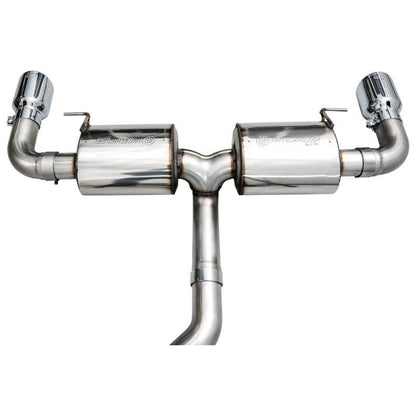 AWE 19-23 BMW 330i / 21-23 BMW 430i Base G2X Touring Axle Back Exhaust - Chrome Silver