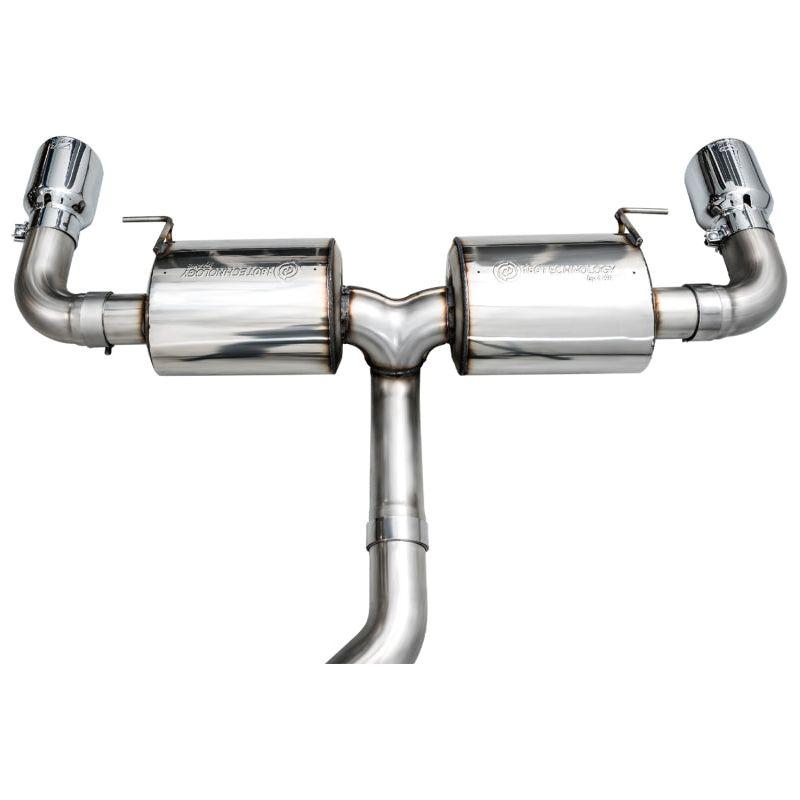 AWE 19-23 BMW 330i / 21-23 BMW 430i Base G2X Touring Axle Back Exhaust - Chrome Silver