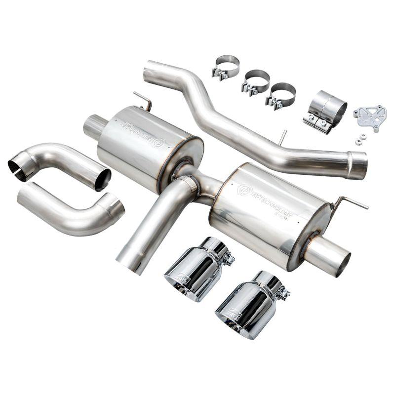 AWE 19-23 BMW 330i / 21-23 BMW 430i Base G2X Touring Axle Back Exhaust - Chrome Silver