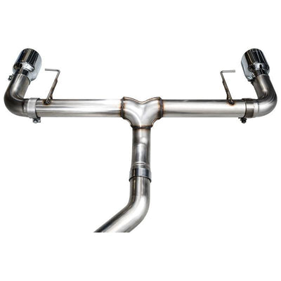 AWE 19-23 BMW 330i / 21-23 BMW 430i Base G2X Track Edition Axle Back Exhaust - Chrome Silver