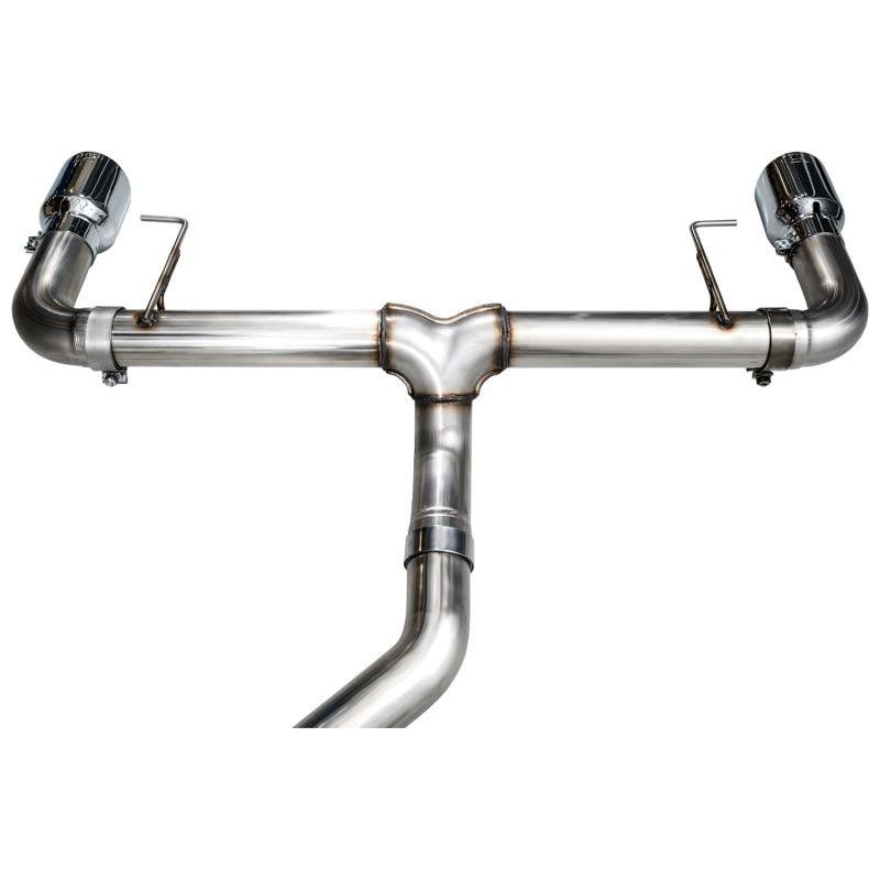 AWE 19-23 BMW 330i / 21-23 BMW 430i Base G2X Track Edition Axle Back Exhaust - Chrome Silver