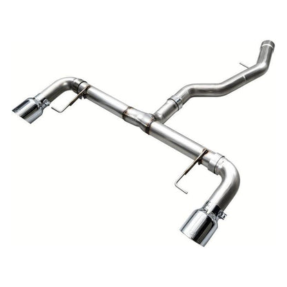AWE 19-23 BMW 330i / 21-23 BMW 430i Base G2X Track Edition Axle Back Exhaust - Chrome Silver