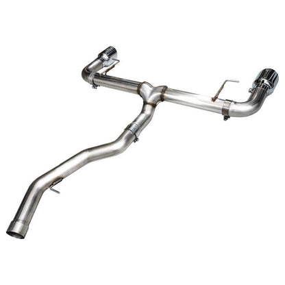 AWE 19-23 BMW 330i / 21-23 BMW 430i Base G2X Track Edition Axle Back Exhaust - Chrome Silver