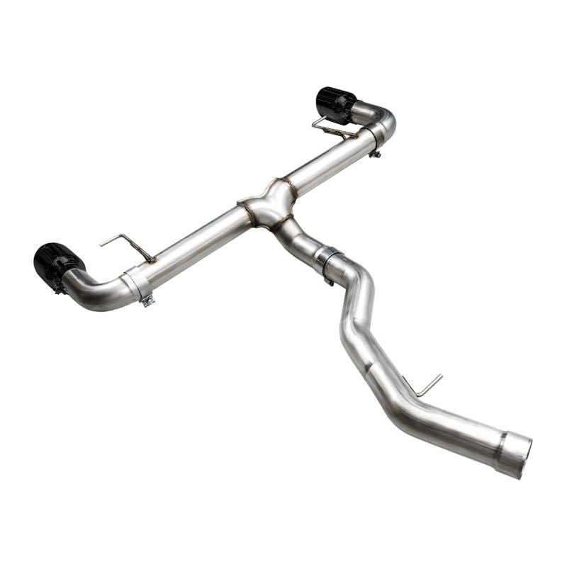 AWE 19-23 BMW 330i / 21-23 BMW 430i Base G2X Track Edition Axle Back Exhaust - Diamond Black