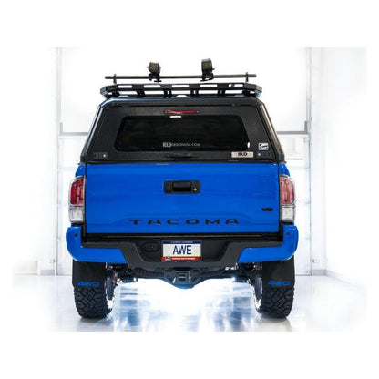 AWE 2016-2023 Toyota Tacoma 0FG Exhaust with BashGuard - No Tips