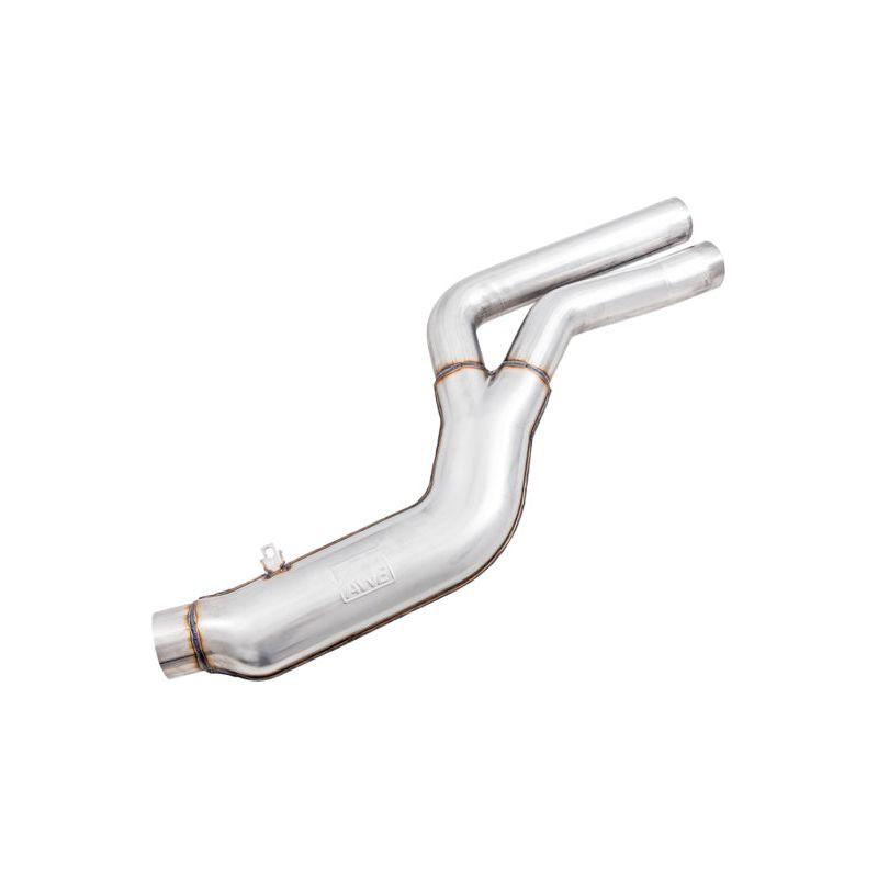 AWE 2020 Toyota Supra A90 Resonated Touring Edition Exhaust - 5in Chrome Silver Tips