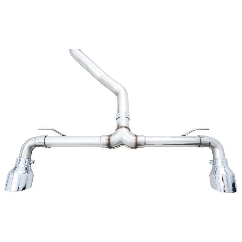 AWE 2022 VW GTI MK8 Touring Edition Exhaust - Chrome Silver Tips