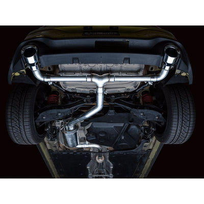 AWE 2022 VW GTI MK8 Touring Edition Exhaust - Chrome Silver Tips