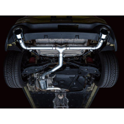 AWE 2022 VW GTI MK8 Touring Edition Exhaust - Chrome Silver Tips