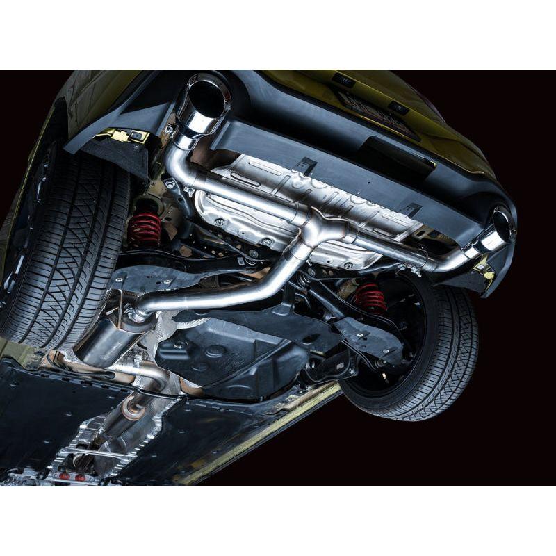 AWE 2022 VW GTI MK8 Touring Edition Exhaust - Chrome Silver Tips