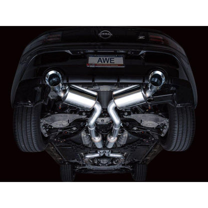 AWE 2023 Nissan Z RZ34 RWD Touring Edition Catback Exhaust System w/ Chrome Silver Tips