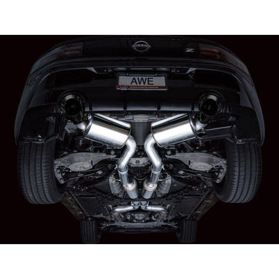 AWE 2023 Nissan Z RZ34 RWD Touring Edition Catback Exhaust System w/ Diamond Black Tips