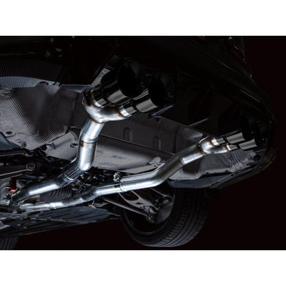 AWE Track Edition Catback Exhaust for BMW G8X M3/M4 - Diamond Black Tips