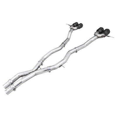 AWE Track Edition Catback Exhaust for BMW G8X M3/M4 - Diamond Black Tips
