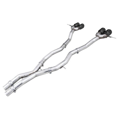 AWE Track Edition Catback Exhaust for BMW G8X M3/M4 - Diamond Black Tips