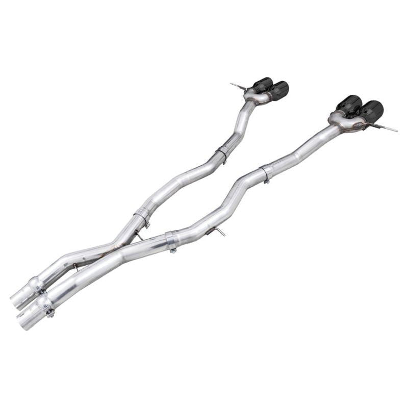 AWE Track Edition Catback Exhaust for BMW G8X M3/M4 - Diamond Black Tips