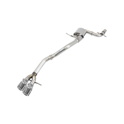 AWE Tuning 09-14 Volkswagen Jetta Mk6 1.4T Track Edition Exhaust - Chrome Silver Tips