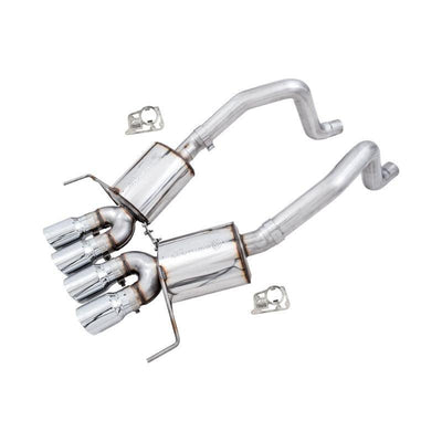 AWE Tuning 14-19 Chevy Corvette C7 Z06/ZR1 (w/o AFM) Touring Edition Axle-Back Exhaust w/Chrome Tips
