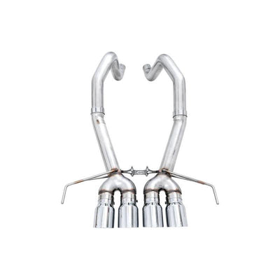 AWE Tuning 14-19 Chevy Corvette C7 Z06/ZR1 (w/o AFM) Track Edition Axle-Back Exhaust w/Chrome Tips