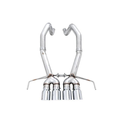 AWE Tuning 14-19 Chevy Corvette C7 Z06/ZR1 (w/o AFM) Track Edition Axle-Back Exhaust w/Chrome Tips