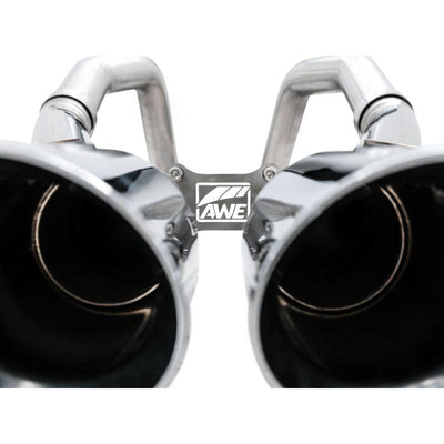 AWE Tuning 14-19 Chevy Corvette C7 Z06/ZR1 (w/o AFM) Track Edition Axle-Back Exhaust w/Chrome Tips