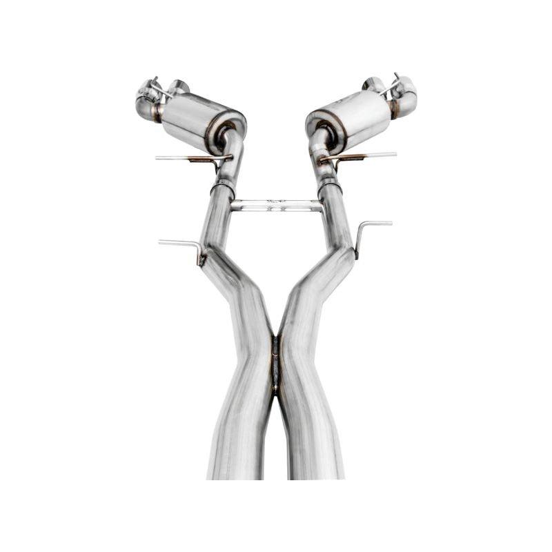 AWE Tuning 16-19 Chevy Camaro SS Res Cat-Back Exhaust -Touring Edition (Quad Chrome Silver Tips)