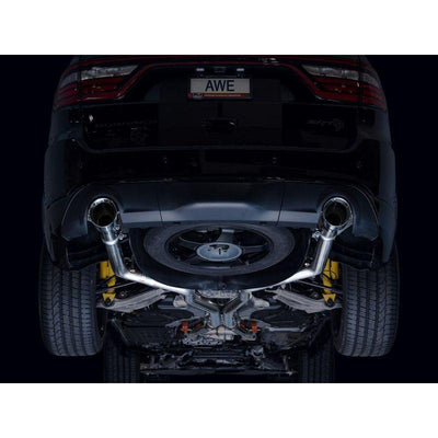 AWE Tuning 18-23 Dodge Durango SRT & Hellcat Track Edition Exhaust - Chrome Silver Tips