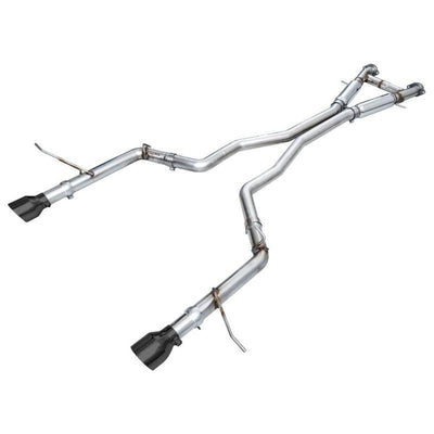 AWE Tuning 18-23 Dodge Durango SRT & Hellcat Track Edition Exhaust - Diamond Black Tips