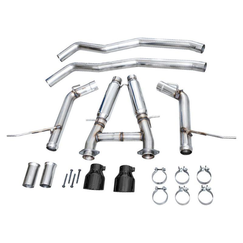 AWE Tuning 18-23 Dodge Durango SRT & Hellcat Track Edition Exhaust - Diamond Black Tips