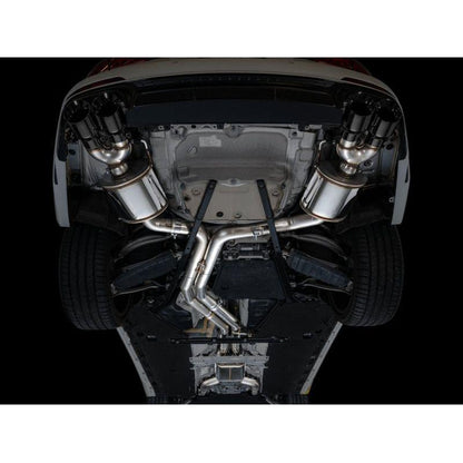 AWE Tuning 19-23 Audi C8 S6/S7 2.9T V6 AWD Touring Edition Exhaust - Diamond Black Tips