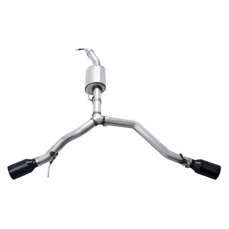 AWE Tuning 20-21 Jeep Gladiator JT 3.6L Tread Edition Cat-Back Dual Exhaust - Diamond Black Tip