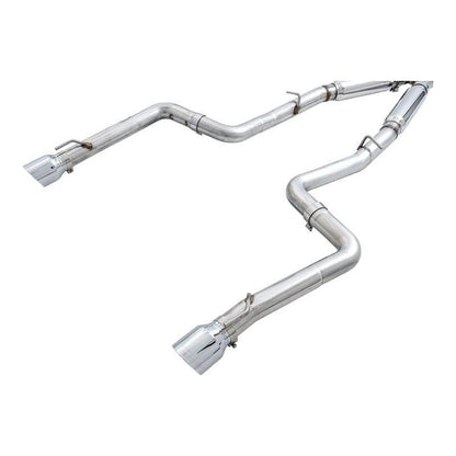 AWE Tuning 2015+ Dodge Charger 6.4L/6.2L Supercharged Track Edition Exhaust - Chrome Silver Tips