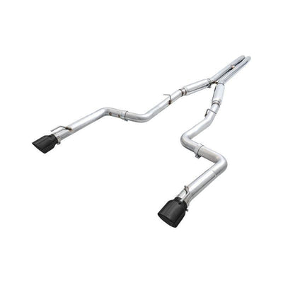 AWE Tuning 2015+ Dodge Charger 6.4L/6.2L Supercharged Track Edition Exhaust - Diamond Black Tips