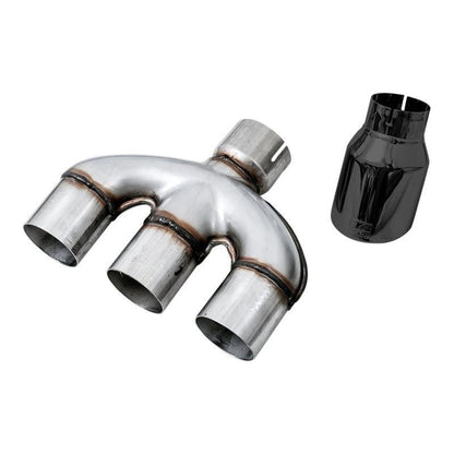 AWE Tuning 2016+ Honda Civic Si Track Edition Exhaust w/Front Pipe & Triple Diamond Black Tips