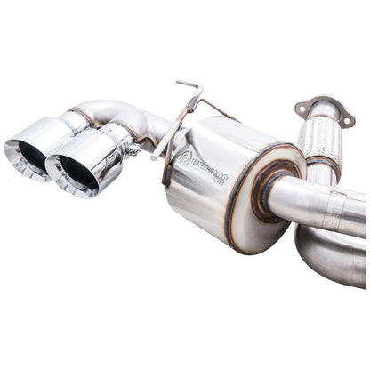 AWE Tuning 2020 Chevrolet Corvette (C8) Touring Edition Exhaust - Quad Chrome Silver Tips