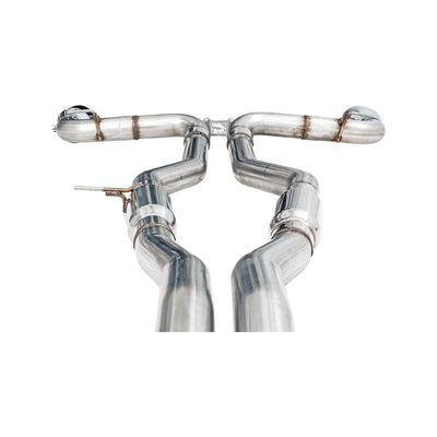 AWE Tuning 2020+ Toyota Supra A90 Track Edition Exhaust - 5in Chrome Silver Tips