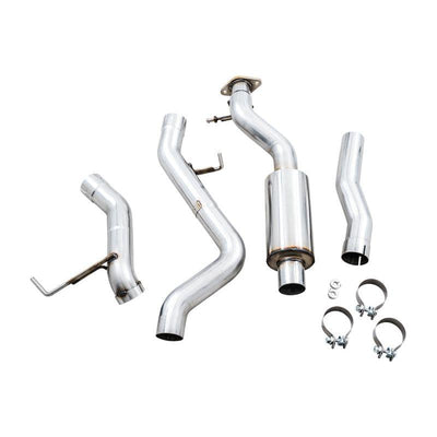 AWE Tuning 2021+ Ford Bronco 0FG Exhaust (No Tips) w/ Bash Guard