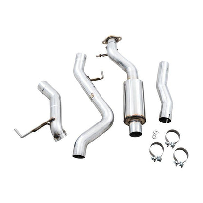 AWE Tuning 2021+ Ford Bronco 0FG Exhaust (No Tips) w/ Bash Guard