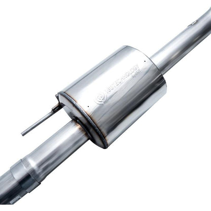 AWE Tuning 2021+ Ford F-150 Tremor (w/ Bumper Cutouts) 0FG Non-Resonated Catback -Diamond Black Tips