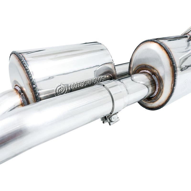 AWE Tuning 2021 RAM 1500 TRX 0FG Cat-Back Exhaust - Diamond Black Tips