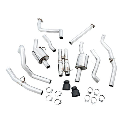 AWE Tuning 2021 RAM 1500 TRX 0FG Cat-Back Exhaust - Diamond Black Tips