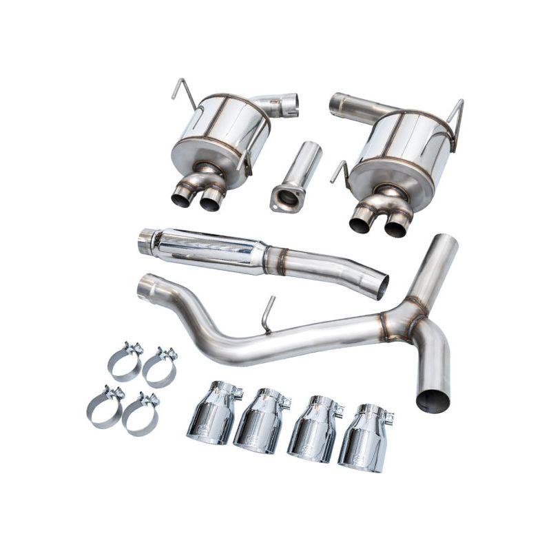 AWE Tuning 2022+ VB Subaru WRX Touring Edition Exhaust - Chrome Silver Tips