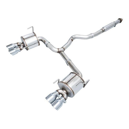 AWE Tuning 2022+ VB Subaru WRX Touring Edition Exhaust - Chrome Silver Tips