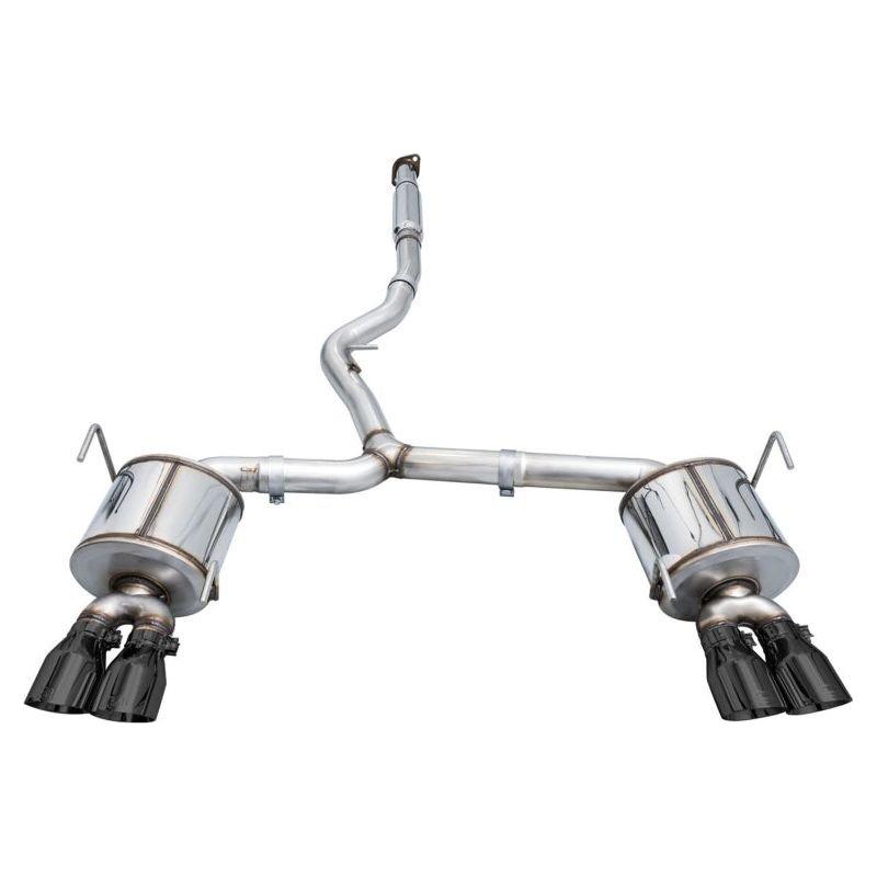 AWE Tuning 2022+ VB Subaru WRX Touring Edition Exhaust - Diamond Black Tips