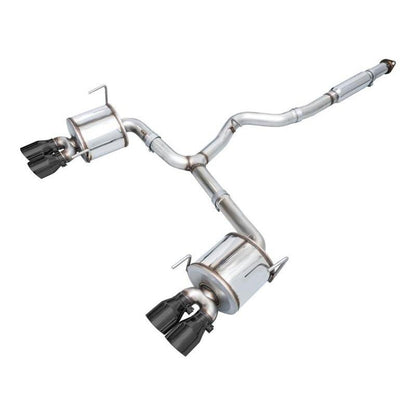 AWE Tuning 2022+ VB Subaru WRX Touring Edition Exhaust - Diamond Black Tips