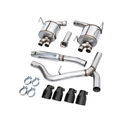 AWE Tuning 2022+ VB Subaru WRX Touring Edition Exhaust - Diamond Black Tips