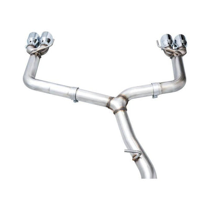 AWE Tuning 2022+ VB Subaru WRX Track Edition Exhaust - Chrome Silver Tips